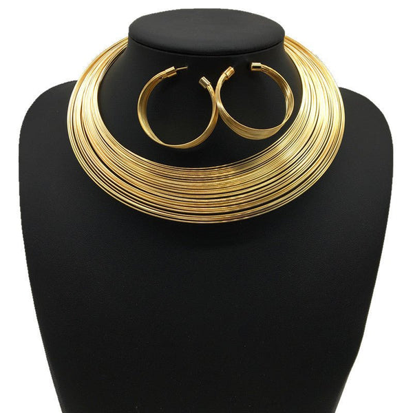 Regalia™ 4 - Piece Bridal Necklace Set - Elysian Bijoux
