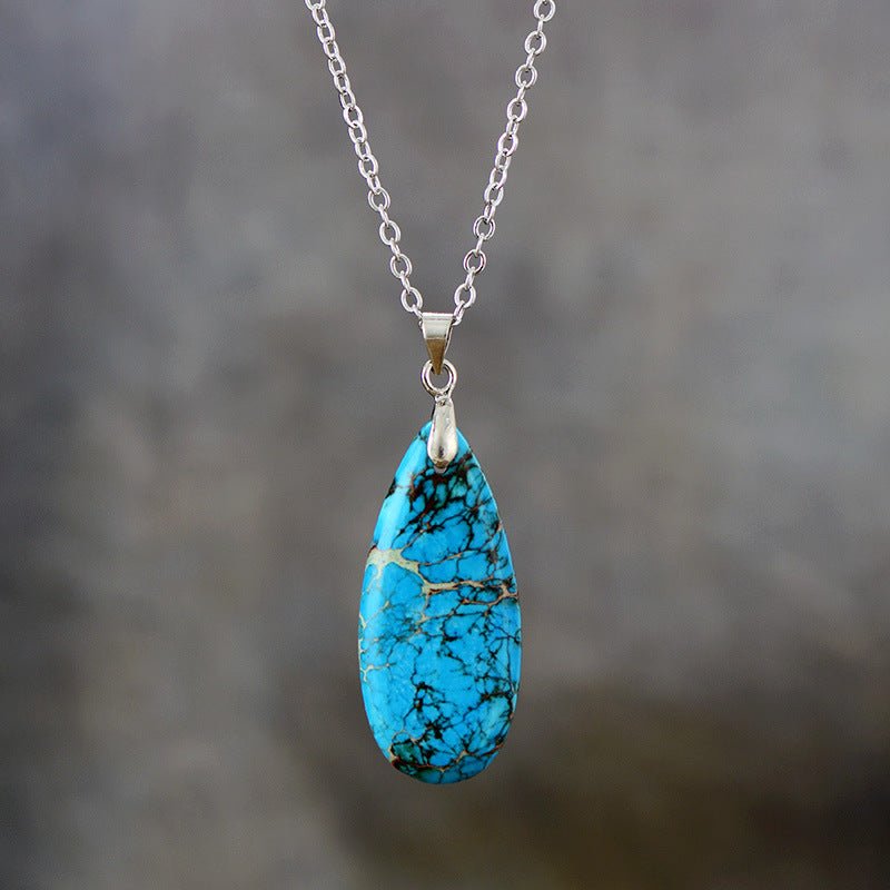 Regalia Drop Emperor Stone Pendant - Elysian Bijoux