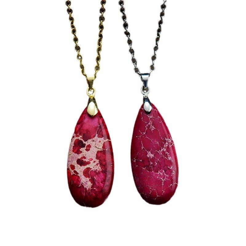 Regalia Drop Emperor Stone Pendant - Elysian Bijoux
