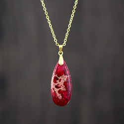 Regalia Drop Emperor Stone Pendant - Elysian Bijoux