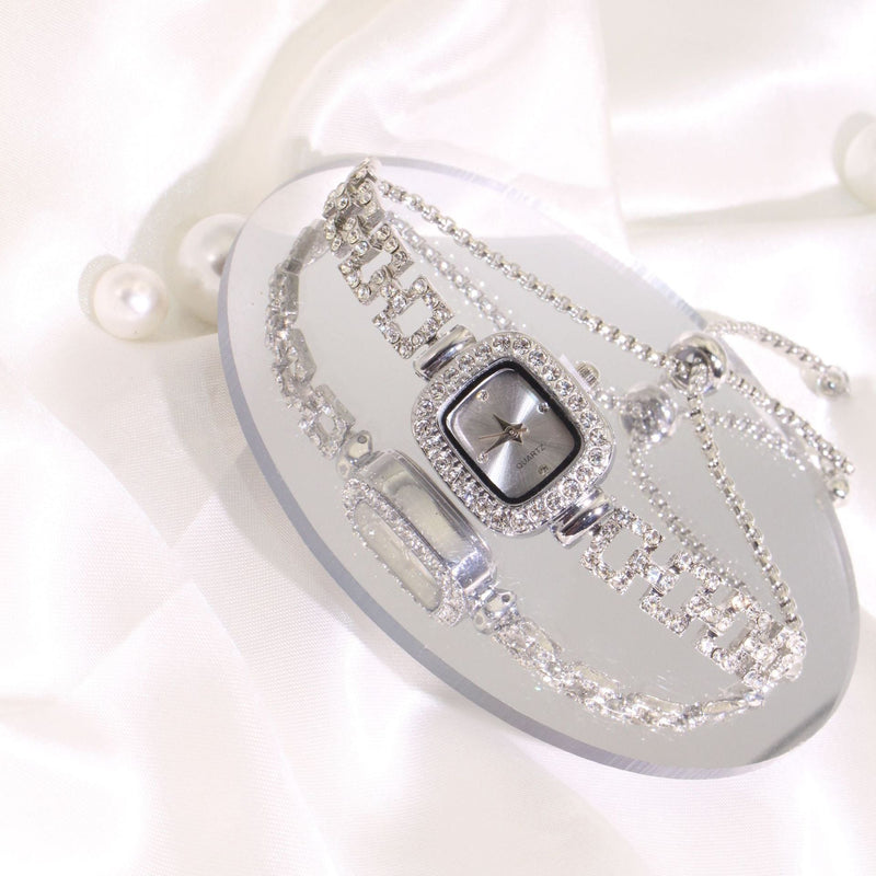 RoseGleam Luxe Alloy Watch - Elysian Bijoux