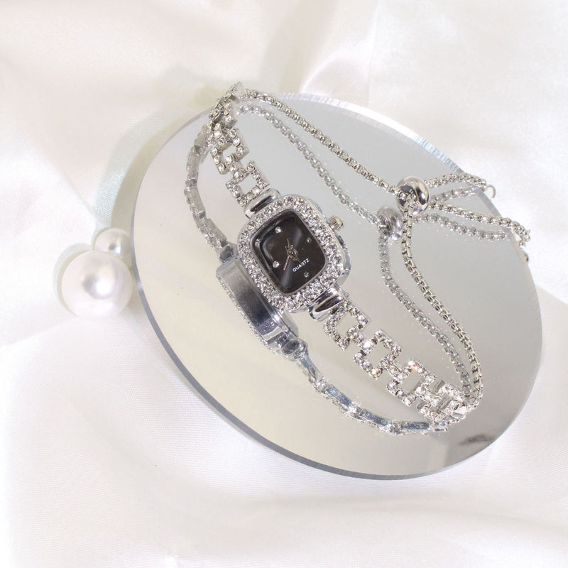 RoseGleam Luxe Alloy Watch - Elysian Bijoux