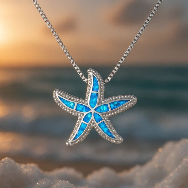 SeaCharm Ocean Star Necklace - Elysian Bijoux