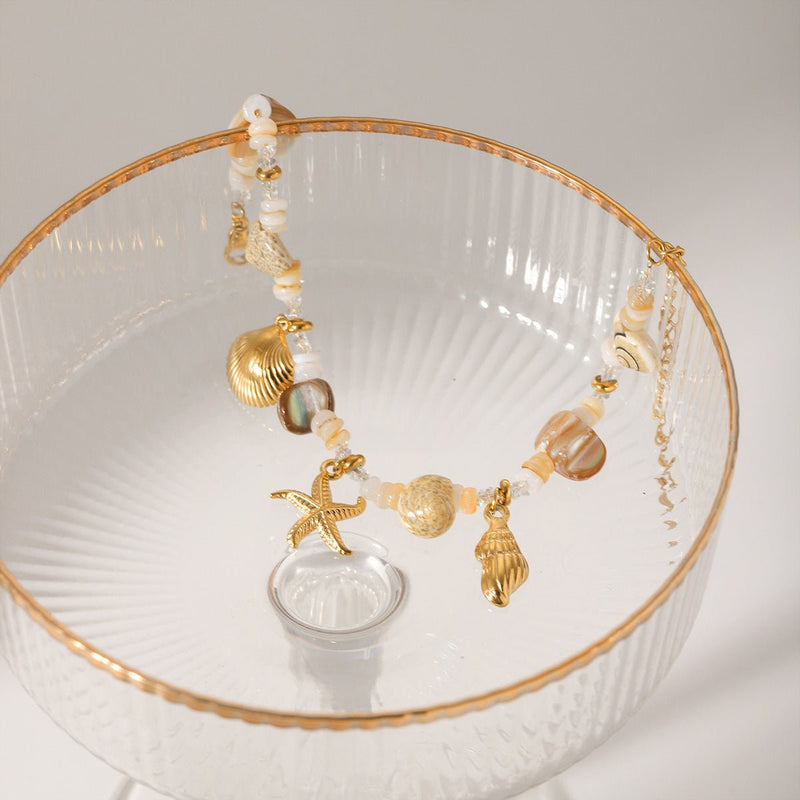 SeaLine Conch & Star Bracelet - Elysian Bijoux