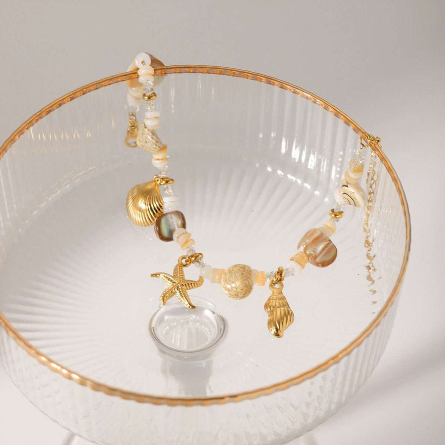 SeaLine Conch & Star Bracelet - Elysian Bijoux