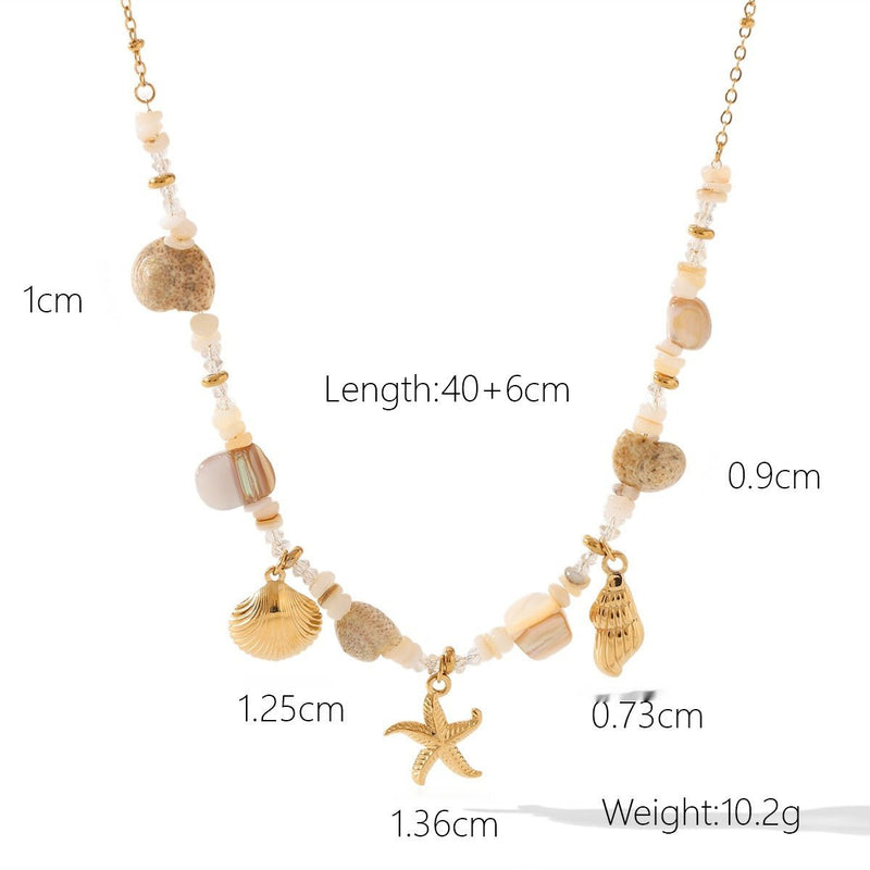 SeaLine Conch & Star Bracelet - Elysian Bijoux