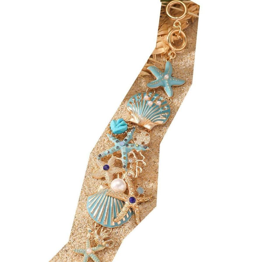 SeaLine Star & Anchor Bracelet - Elysian Bijoux