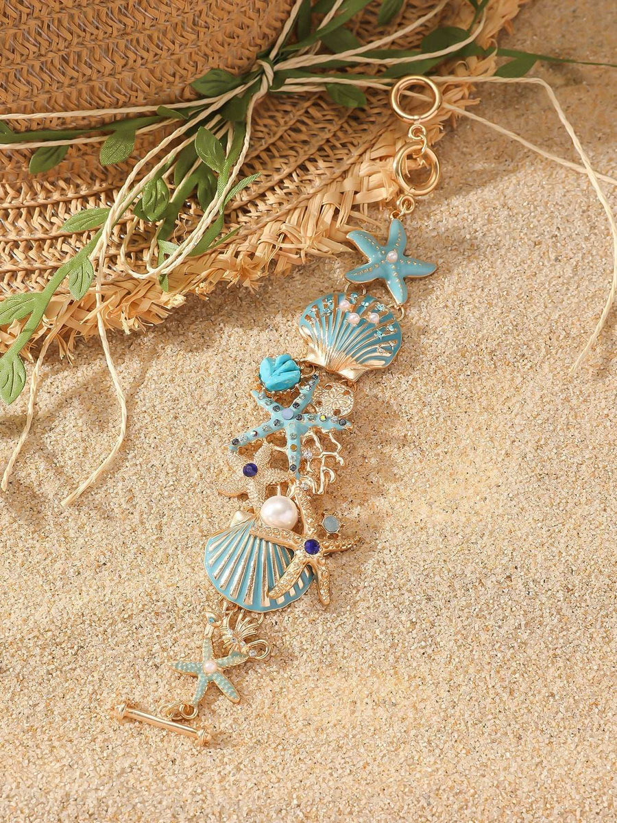 SeaLine Star & Anchor Bracelet - Elysian Bijoux