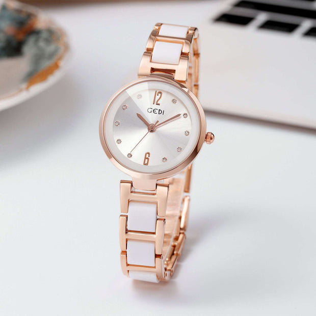 Simple Elegant Waterproof Women’s Quartz Watch - Elysian Bijoux