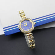 Special Interest Light Luxury Fully - Jewelled Square Fashion Watch - Elysian Bijoux