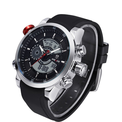 Sports Silicone Band Quartz Watch – Durable & Stylish - Elysian Bijoux