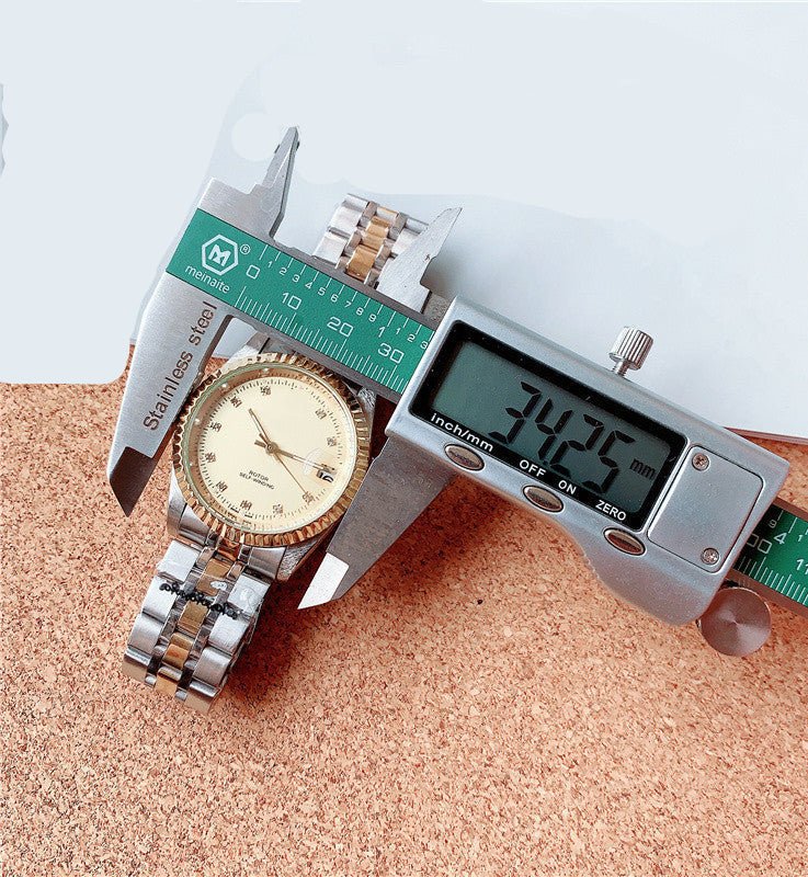 Stainless Steel Mechanical Watch for Men - Elysian Bijoux