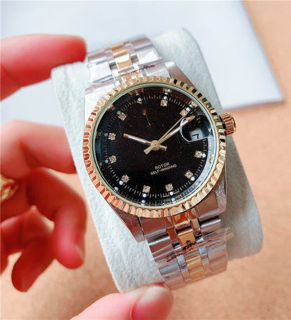 Stainless Steel Mechanical Watch for Men - Elysian Bijoux