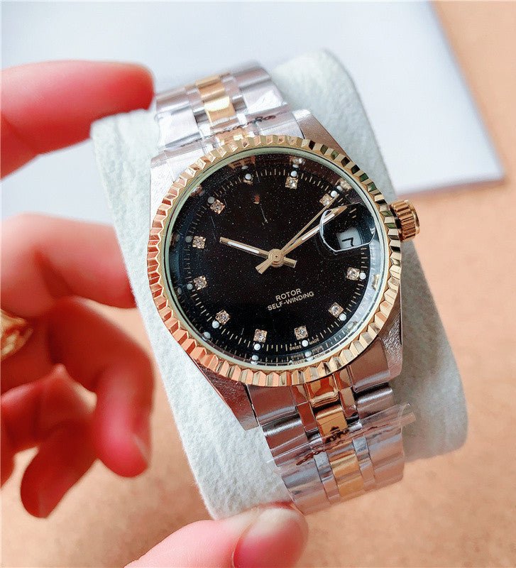 Stainless Steel Mechanical Watch for Men - Elysian Bijoux