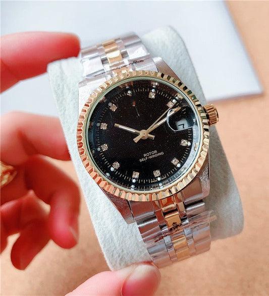 Stainless Steel Mechanical Watch for Men - Elysian Bijoux