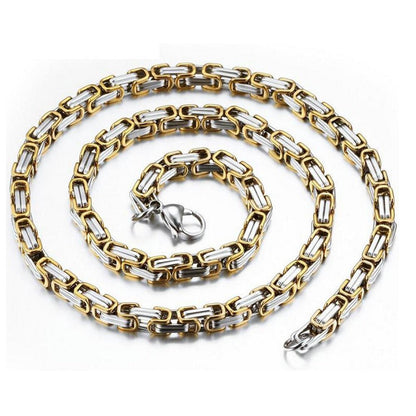 Stainless Steel Punk Necklace - Elysian Bijoux