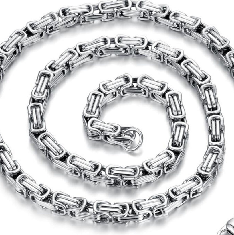 Stainless Steel Punk Necklace - Elysian Bijoux