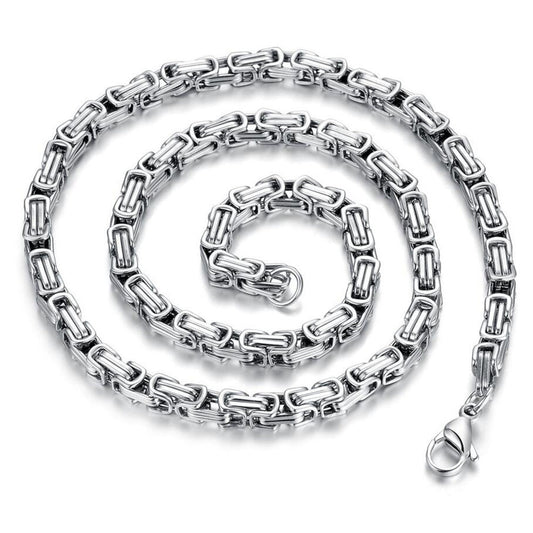 Stainless Steel Punk Necklace - Elysian Bijoux