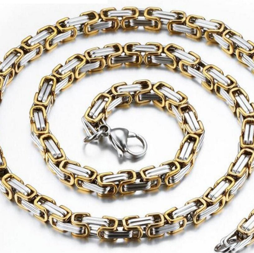 Stainless Steel Punk Necklace - Elysian Bijoux