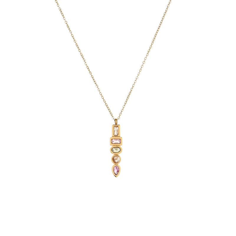 Stellar Gleam Aurora Star Pendant - Elysian Bijoux