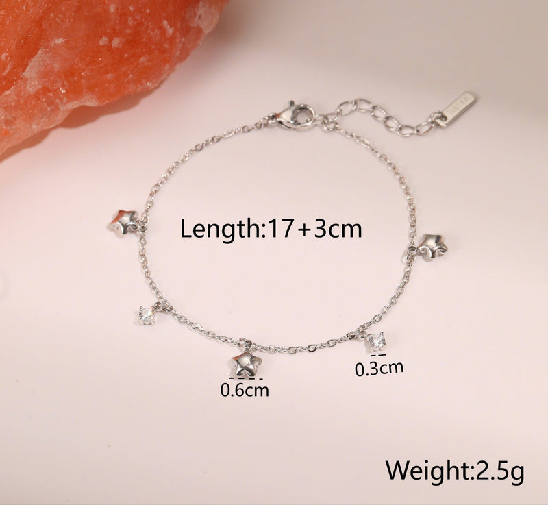 StellarDot 18K Star Bracelet - Elysian Bijoux