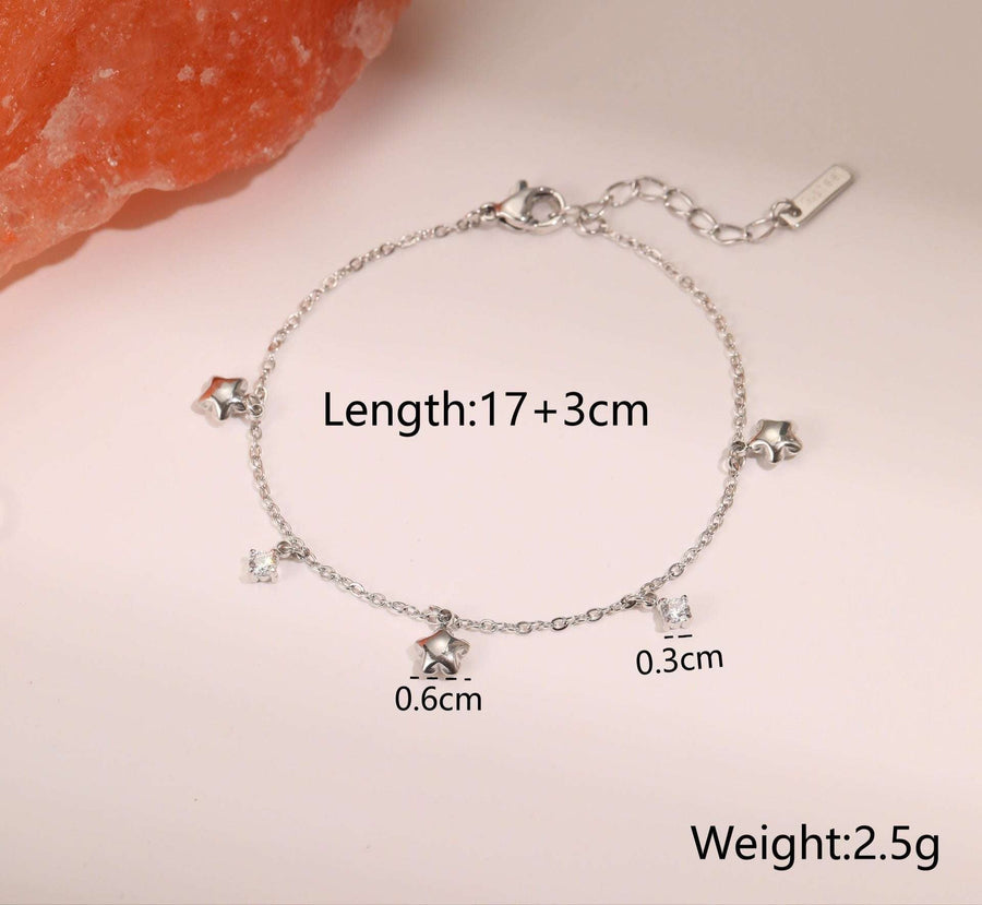StellarDot 18K Star Bracelet - Elysian Bijoux