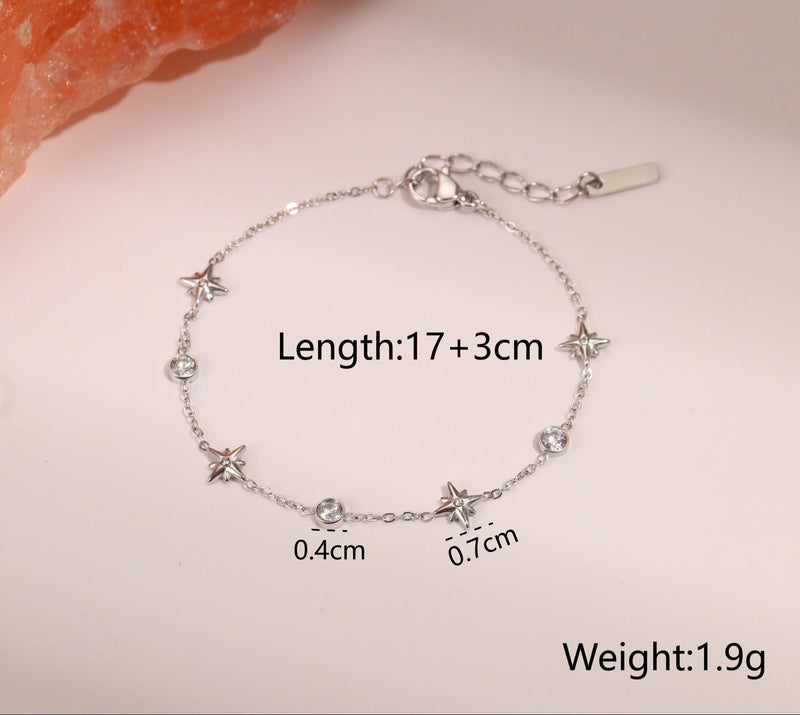 StellarDot 18K Star Bracelet - Elysian Bijoux