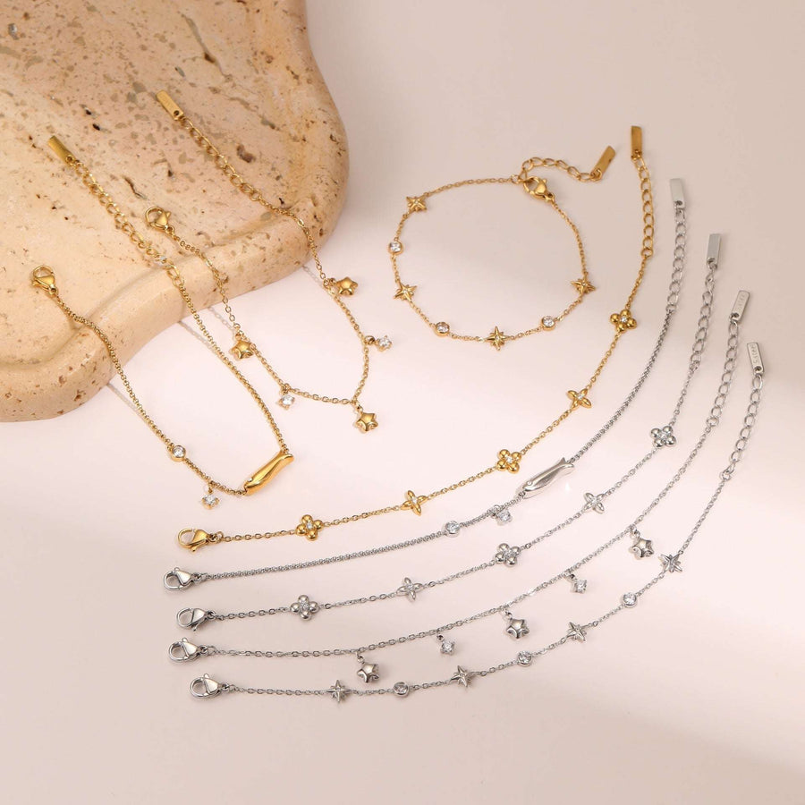 StellarDot 18K Star Bracelet - Elysian Bijoux